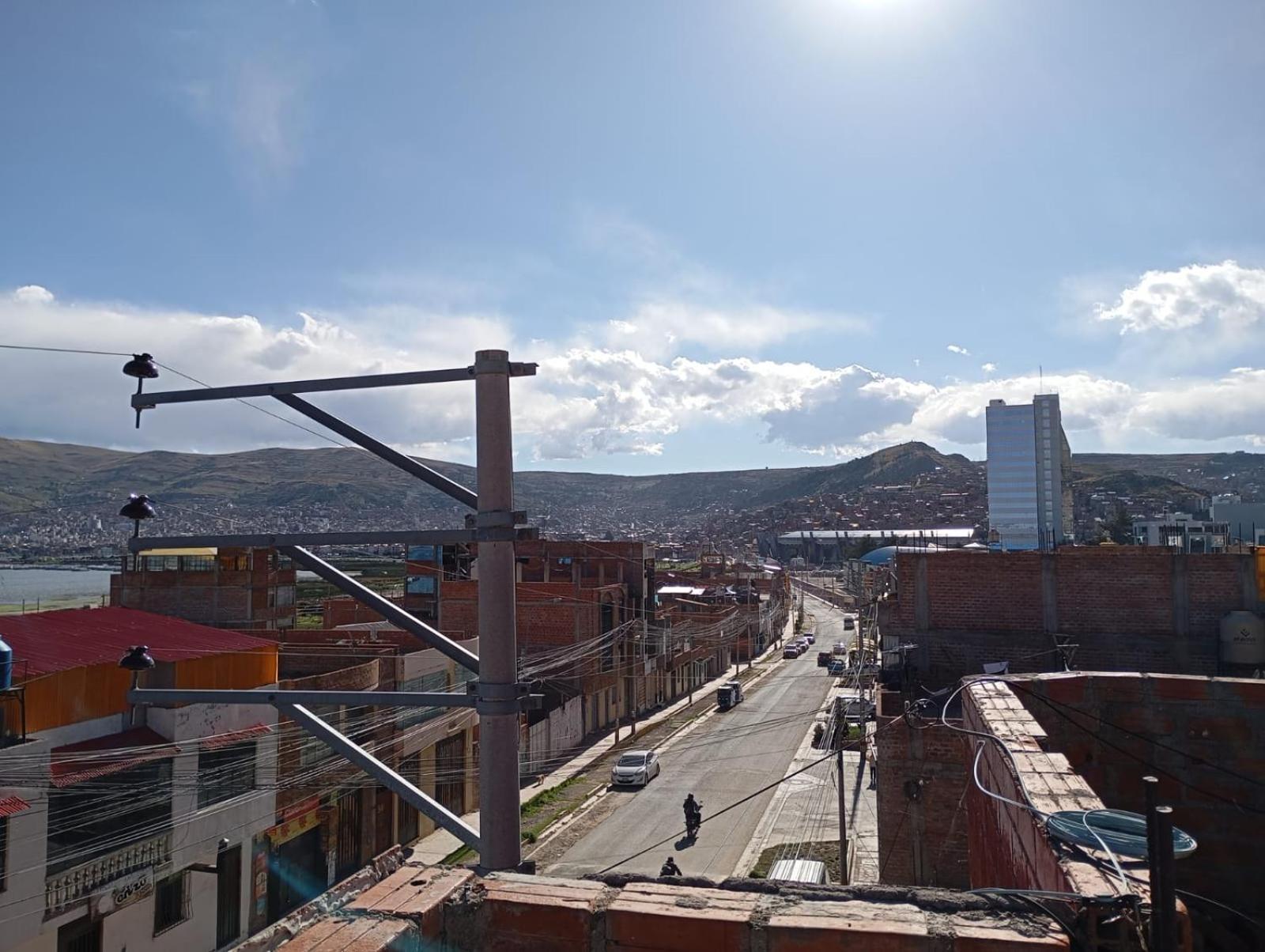 Hostal Vista Al Lago Titicaca ปูโน ภายนอก รูปภาพ